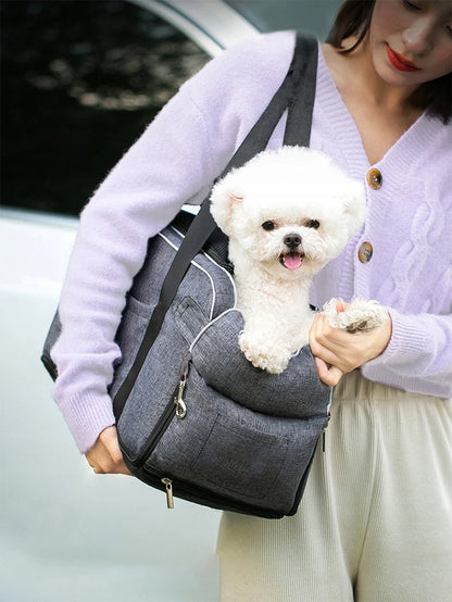 Portable Dog Cat Car Seat Travel Companionship 