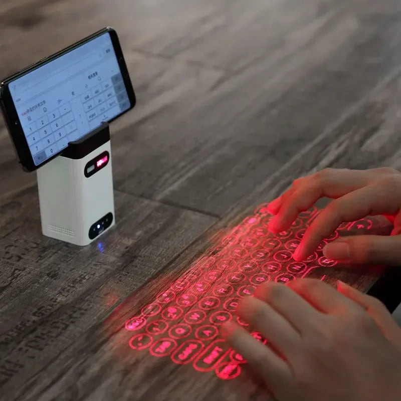 The Virtual Laser Keyboard