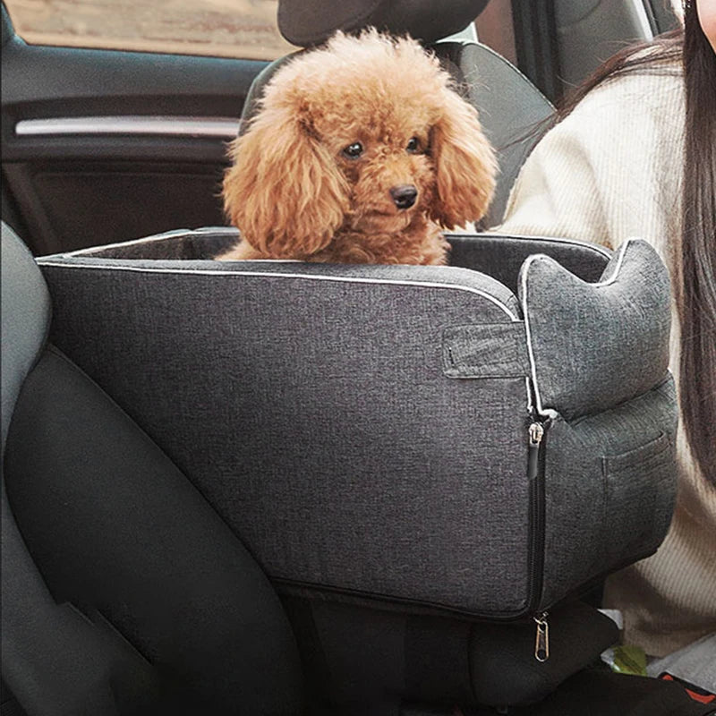 Portable Dog Cat Car Seat Travel Companionship 