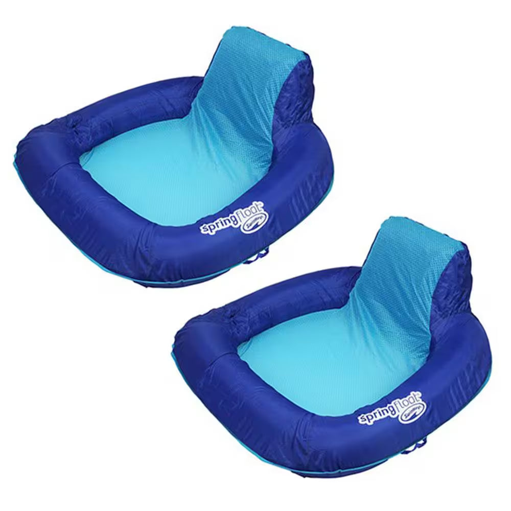 Spring Float Sunseat Pool Float (2-Pack)