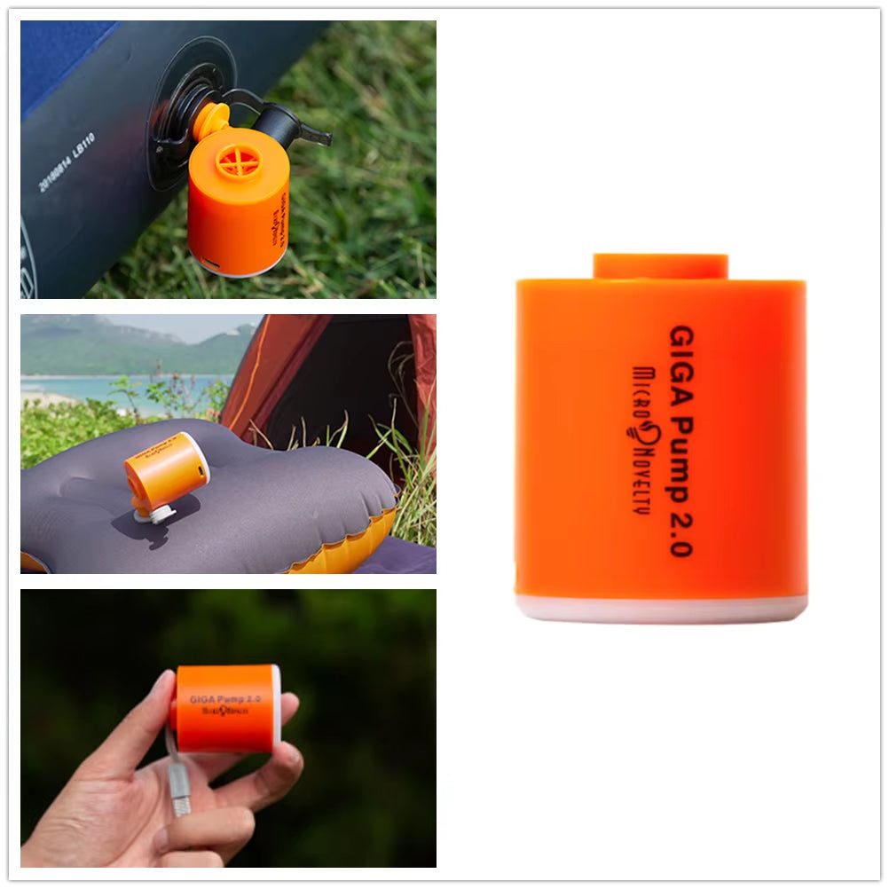 GIGA PUMP 2.0 - Ultra-Portable 3-In-1 Inflator