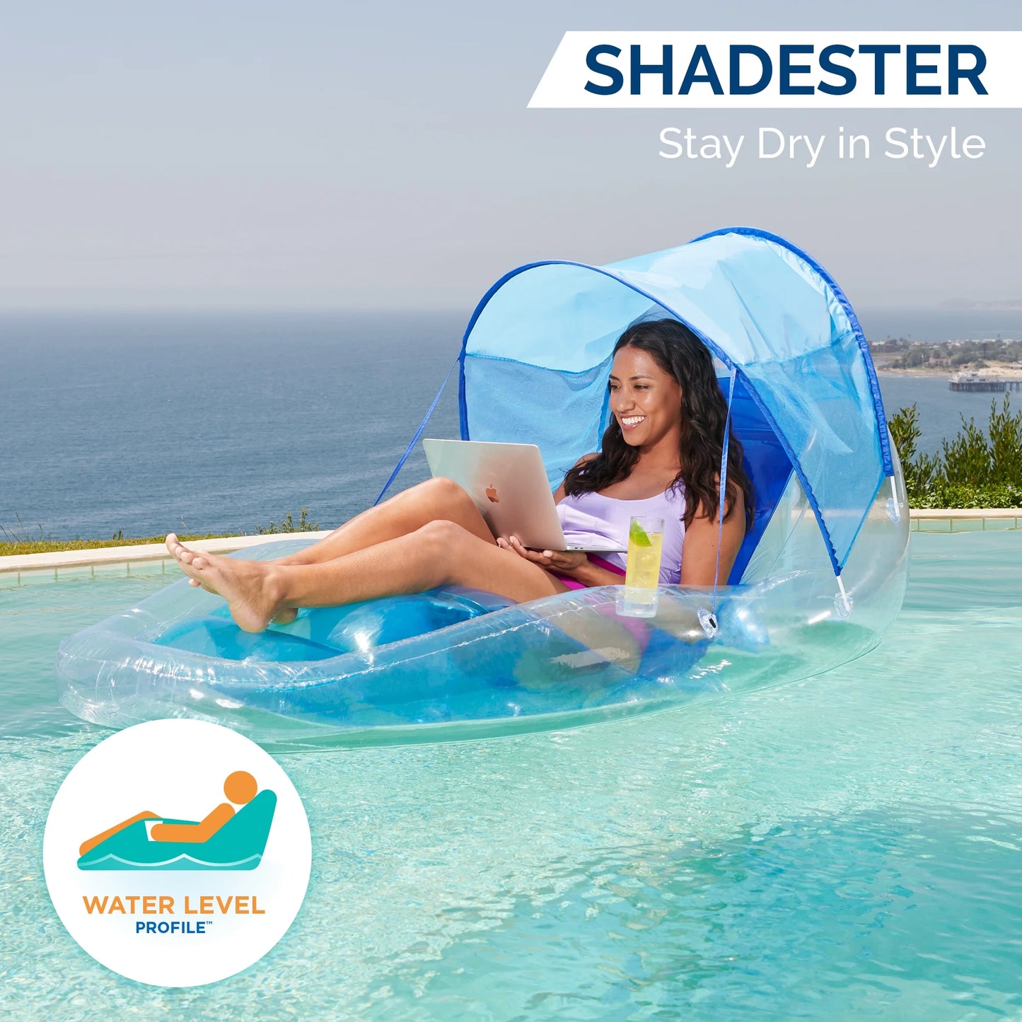 Dry Float Shadester Pool Float