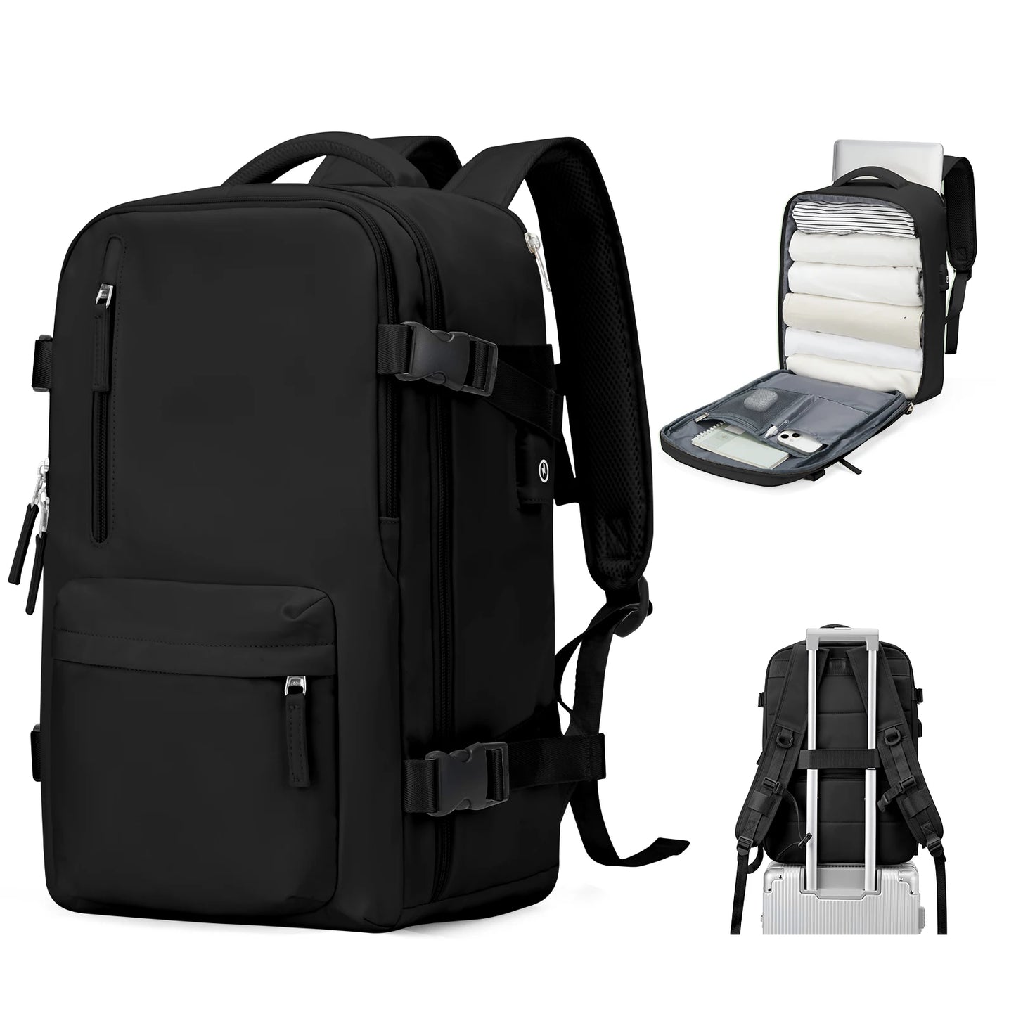 Women's Cabin Travel Backpack-Large Capacity water Resistant Bag