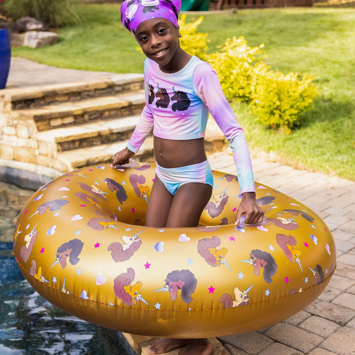 47” Gold Float – Pool Float – Girls – Gold