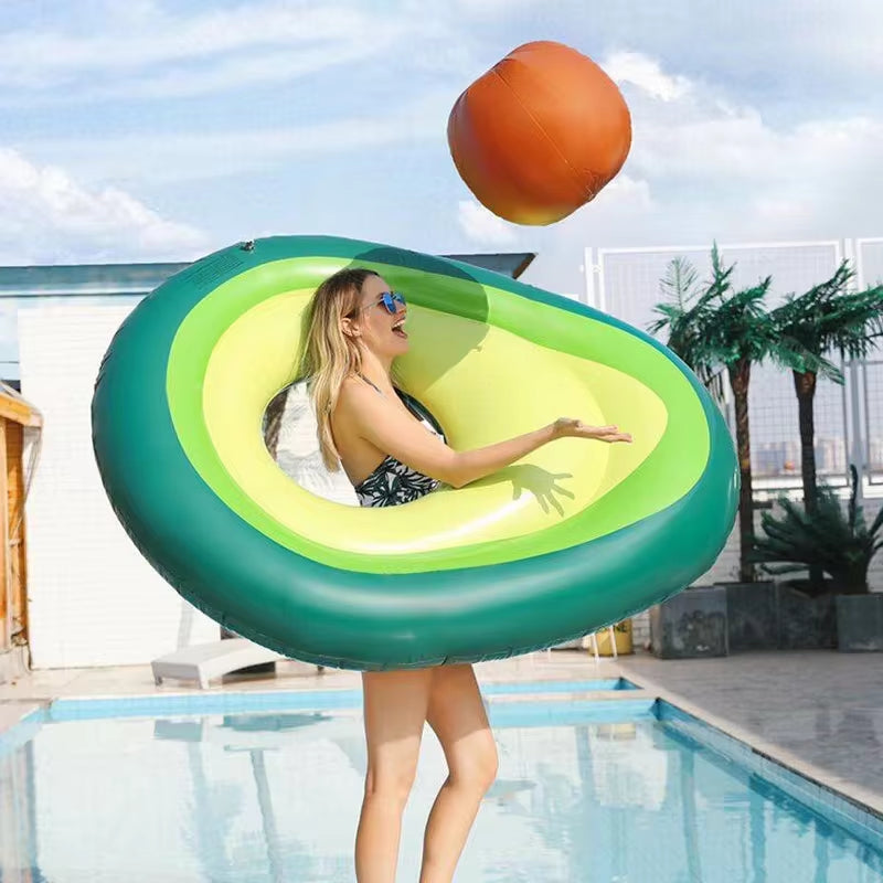 Inflatable Pool Float Avocado Inflatable Float Pool 